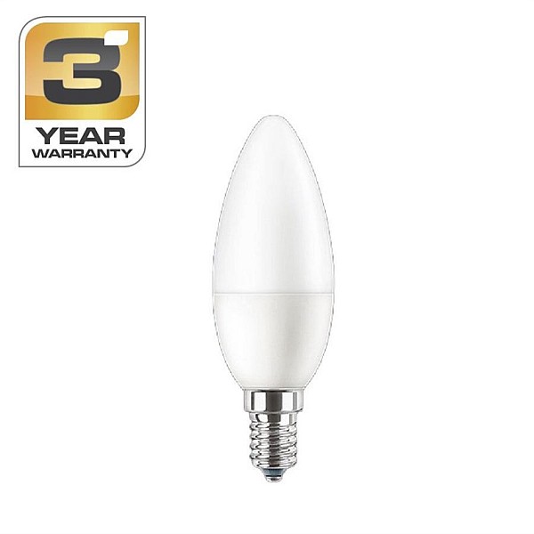 LED BULB B35 6W E14 620LM 2700K MATT (6)