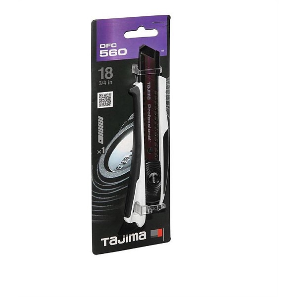 18MM TAJIMA DFC560W RAZOR BLACK KNIFE