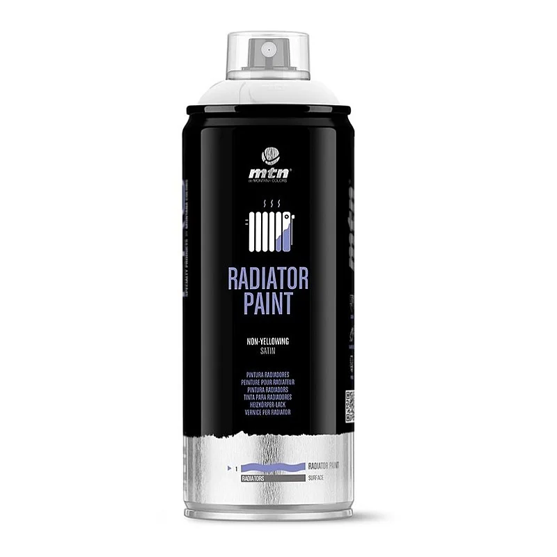 MTN PRO RADIATOR PAINT WHITE 400ML