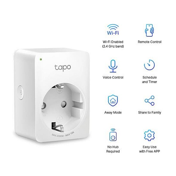 FIBARO SMART WALL PLUG TAPO P100 TP-LINK