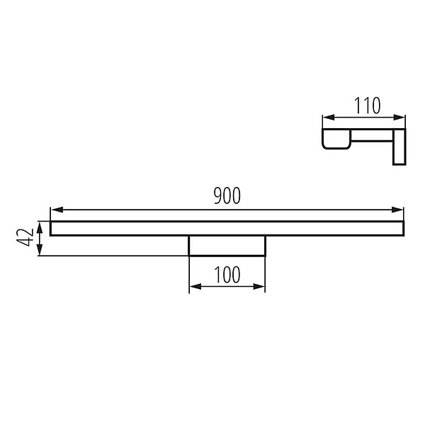 WALL LIGHT ASTEN LED IP44 26682 15W