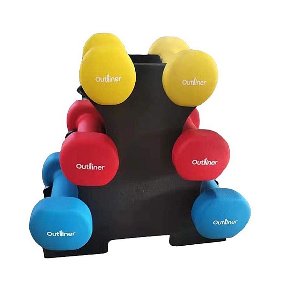 12KG NEOPRENE DUMBBELL WITH RAK