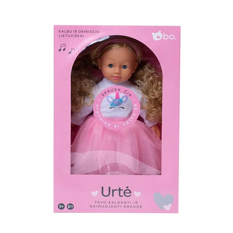 TOY URTĖ DOLL 50 WORDS LT BD1225LT TOY URTĖ DOLL 50 WORDS LT BD1225LT
