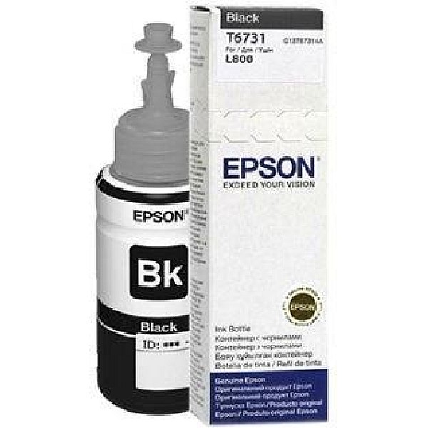 CARTRIDGE INK EPSON T6731 BLACK INK 70ML