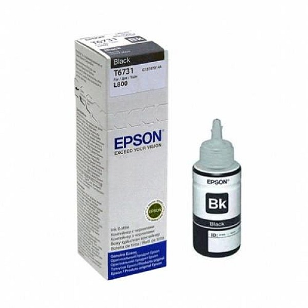 CARTRIDGE INK EPSON T6731 BLACK INK 70ML