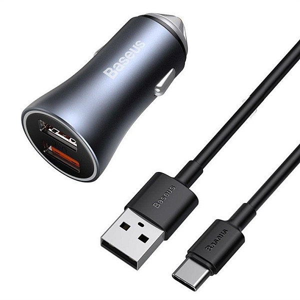 AUTOMAŠĪNAS LĀDĒTĀJS 2XUSB QC4 40W