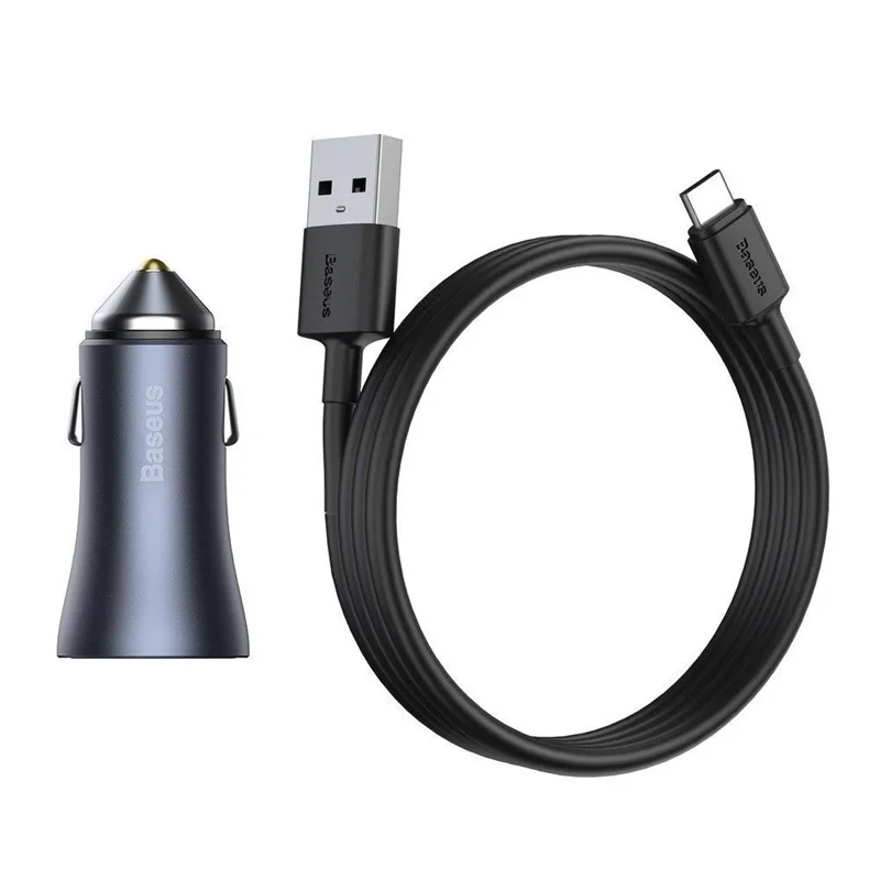 AUTOMAŠĪNAS LĀDĒTĀJS 2XUSB QC4 40W AUTOMAŠĪNAS LĀDĒTĀJS 2XUSB QC4 40W
