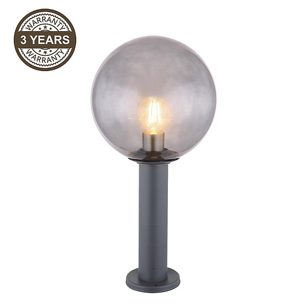 OUTDOOR LAMP DH03.071-500 15W E27 SMOKY