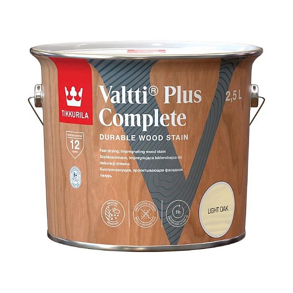 VALTTI PLUS COMPLETE LIGHT OAK 2.5L