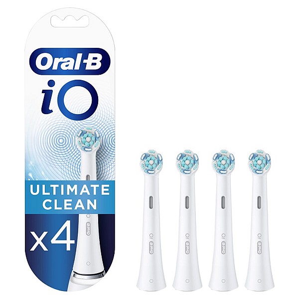 BRUSH HEAD IO ULTIMATE WHITE 4 PSC