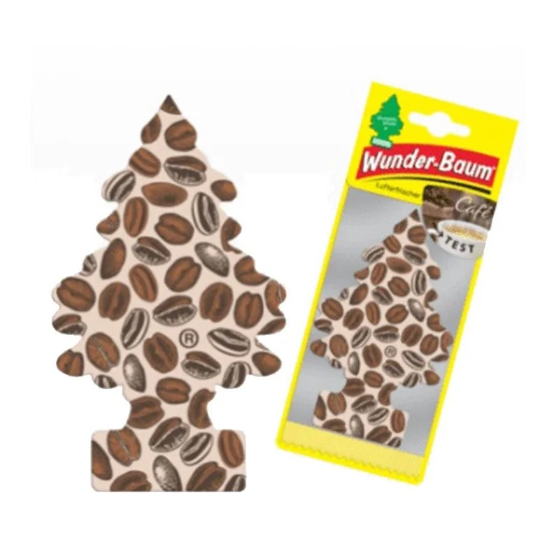 Atsvaidzinātājs gaisa automašīnai Wunder-Baum Cafe Atsvaidzinātājs gaisa automašīnai Wunder-Baum Cafe