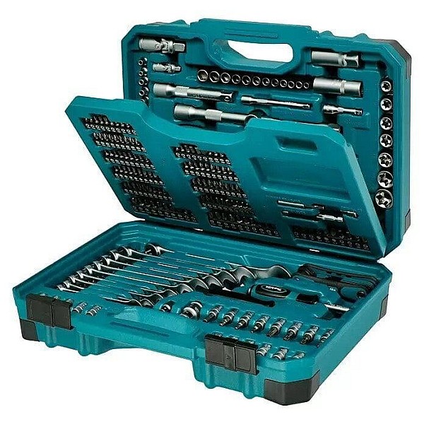 HAND TOOL AND SCREW BIT SET 221PCS