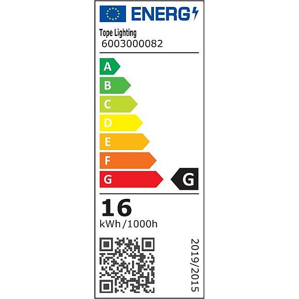 Įmontuojamas šviestuvas Tope Split. 16W. 3000°K. LED. juodas