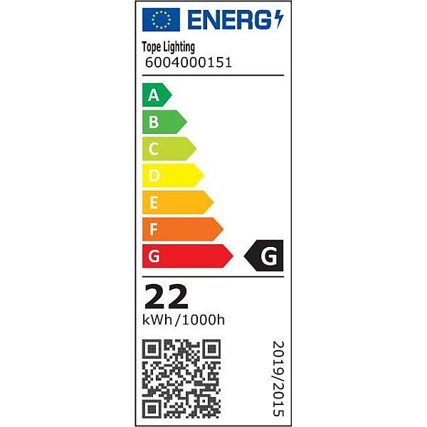 LED PANEL MODENA 22W 3000K B