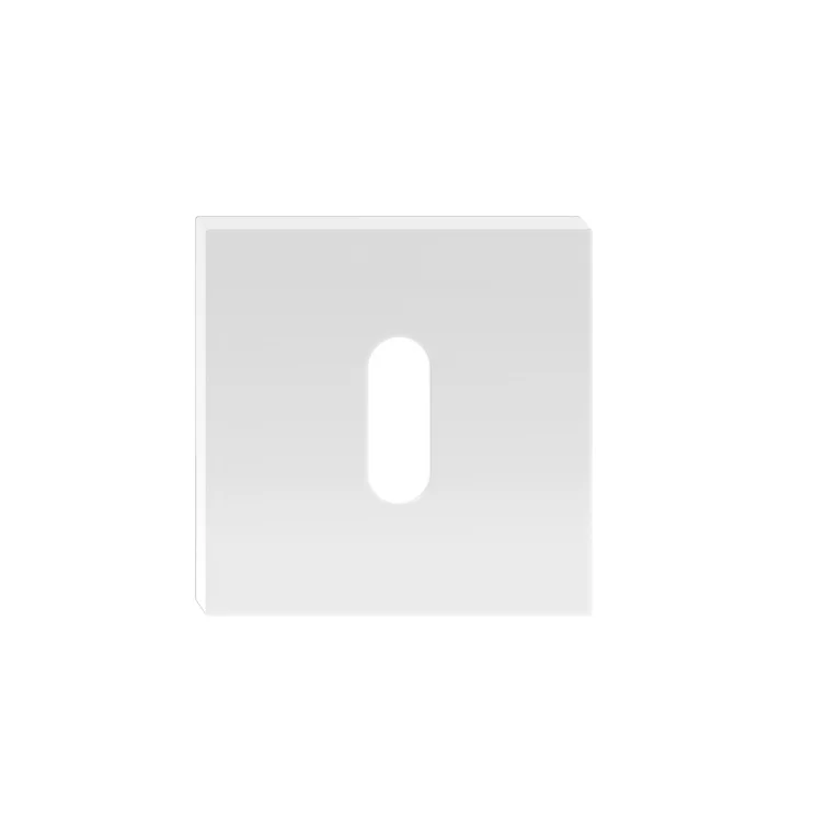 Durvju aizsargplāksnīte Metal-Bud. balta