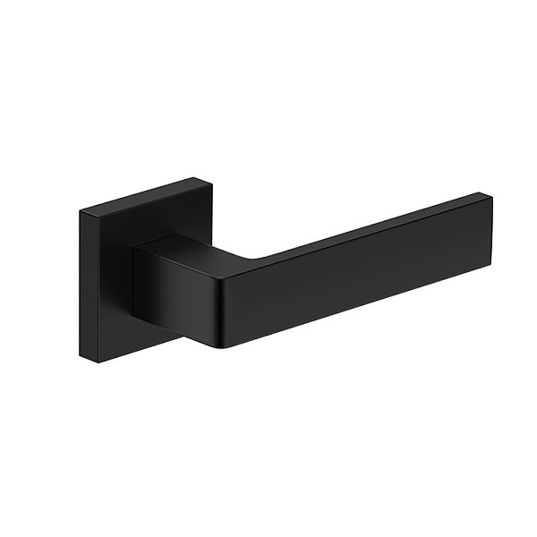 DOOR HANDLE RUMBA SQUARE BLACK UNIVERSAL