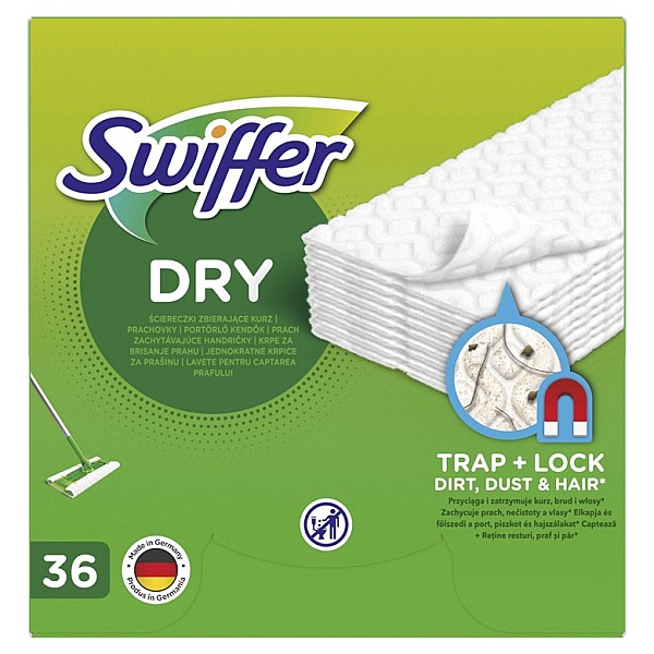 SWEEPER REFILLS SWIFFER DRY 36PCS