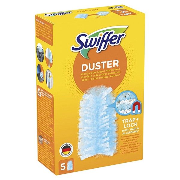 Dulkių šluostės Swiffer papildymas. 5 vnt.