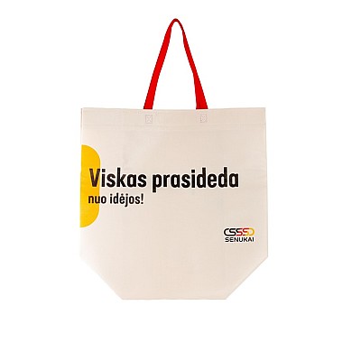 Pirkinių maišeliai su įmonės logotipu