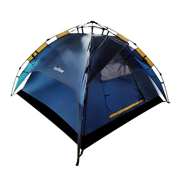 TWO LAYERS AUTOMATIC TENT FOR 3 PERSON