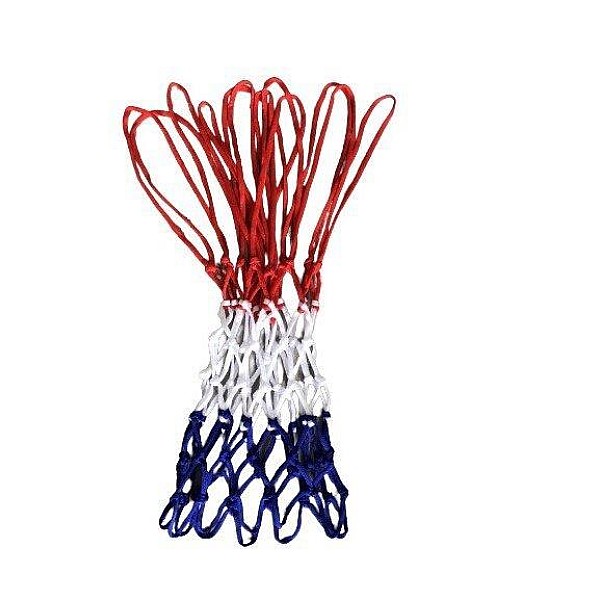 BASKETBALL NET THREE COLOUR C10