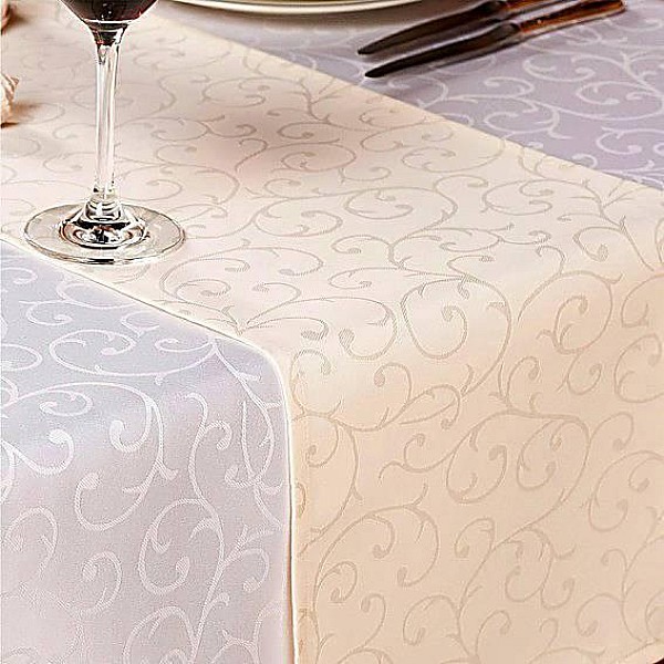 TABLECLOTH WEGA WHITE 140X220 CM