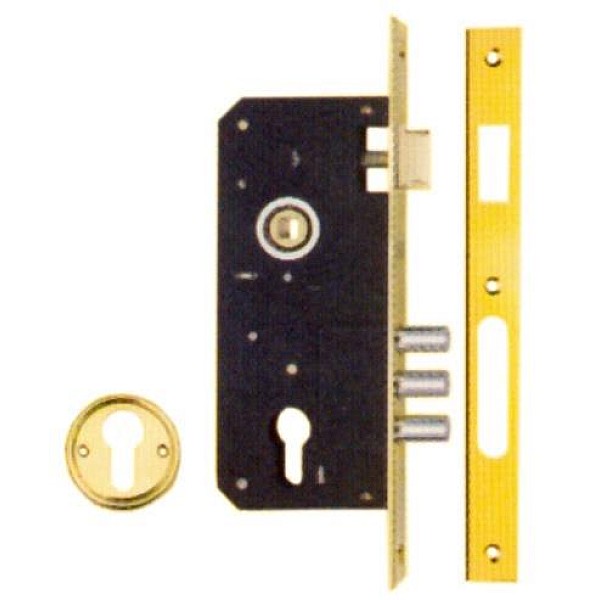 MORTISE LOCK WI CYL 10152/3MR+12168/C BP