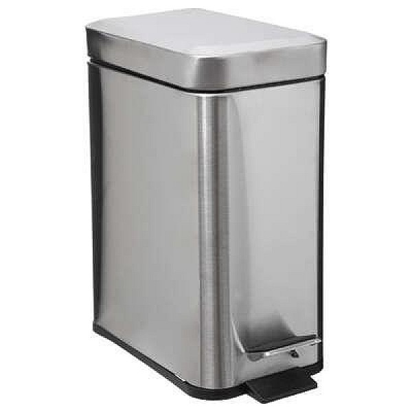 SOFTCL SS RECTANGLE 5L BIN