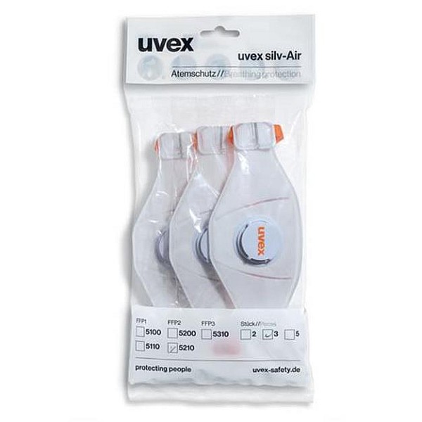 RESPIRATORS UVEXSILV-AIR PREM. 5210 FFP2