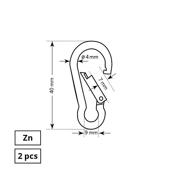 MOUNTING SHOTGUN 4X40 MM ZN 2DD