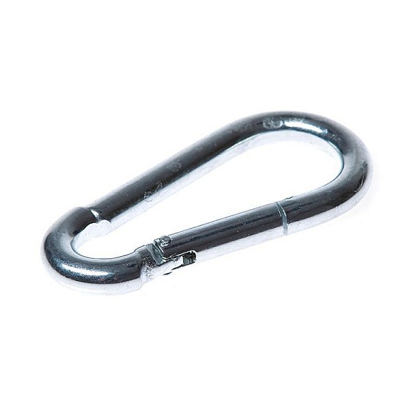 MOUNTING CARABINER 8X80 MM ZN 1DD