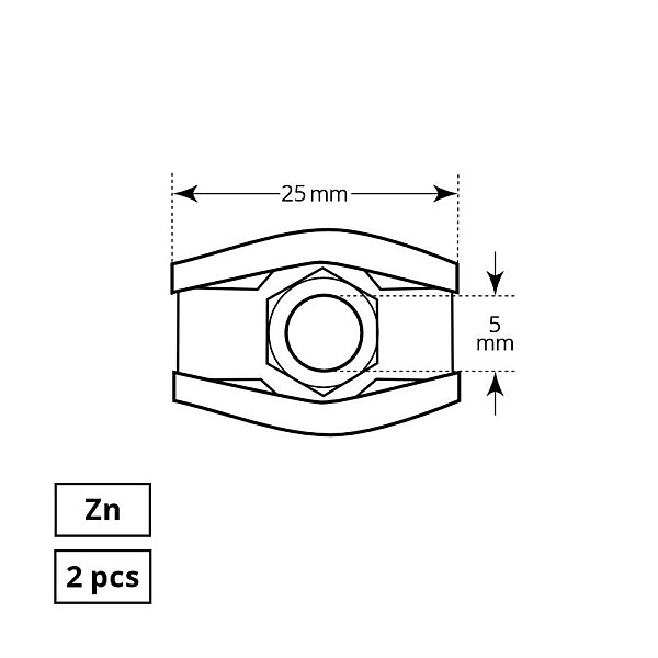 STIEPĻU TROSES CILPA SIMPLEX5MM