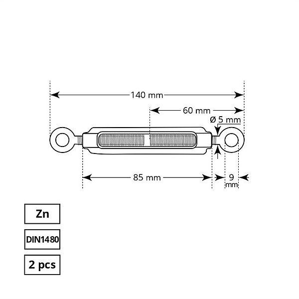 SPRIEGOTĀJS TROS 1480/M6 CILPA/CILPA 2DD