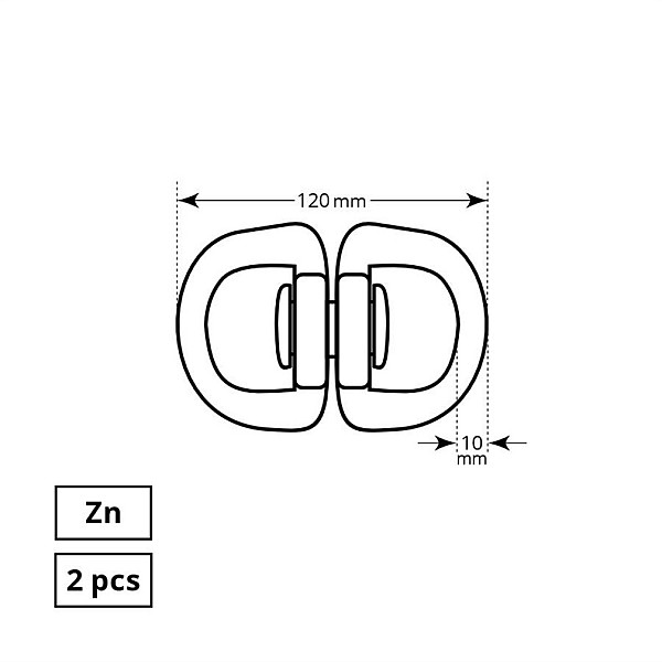 WHIRLIGIG 10 MM LOOP-LOOP 2DD