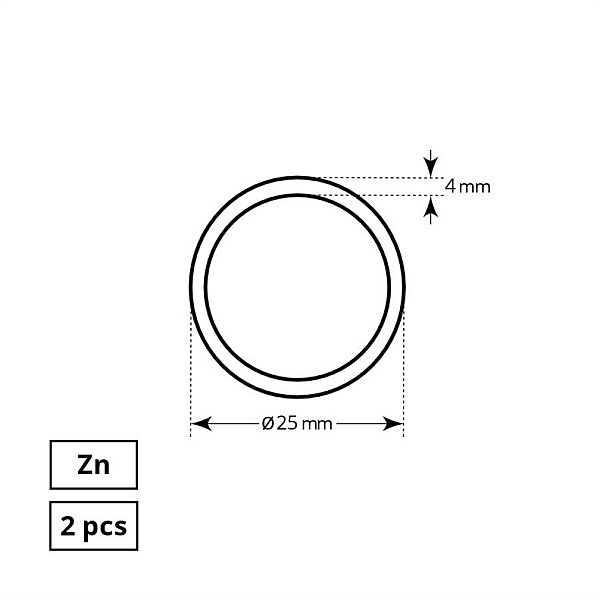 CHAIN RING 4-25 2DD