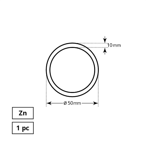 CHAIN RING 10-50 1DD