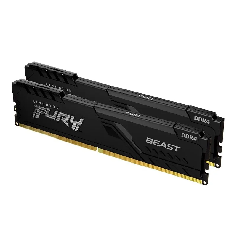Atmiņa (RAM) Kingston Fury Beast. DDR4. 16 GB. 3200 MHz Atmiņa (RAM) Kingston Fury Beast. DDR4. 16 GB. 3200 MHz