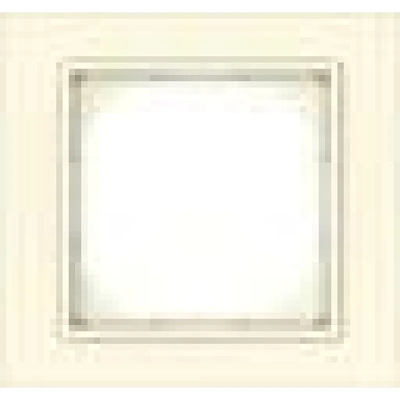 Vienvietis rėmelis VILMA QR1000. dramblio kaulo spalvos