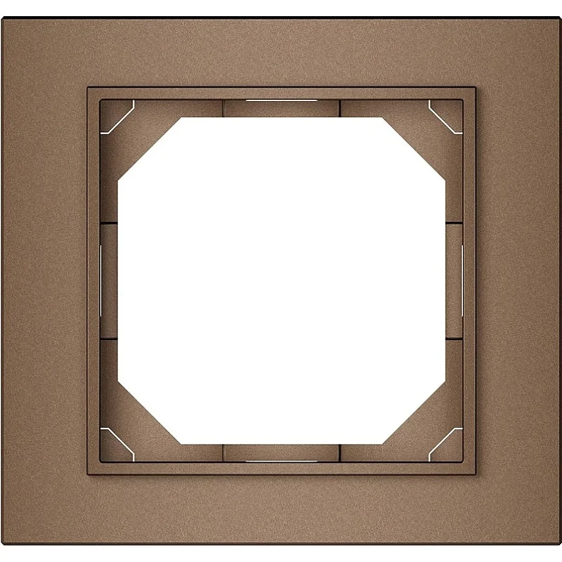 Vienvietis rėmelis VILMA QR1000. mocha spalvos