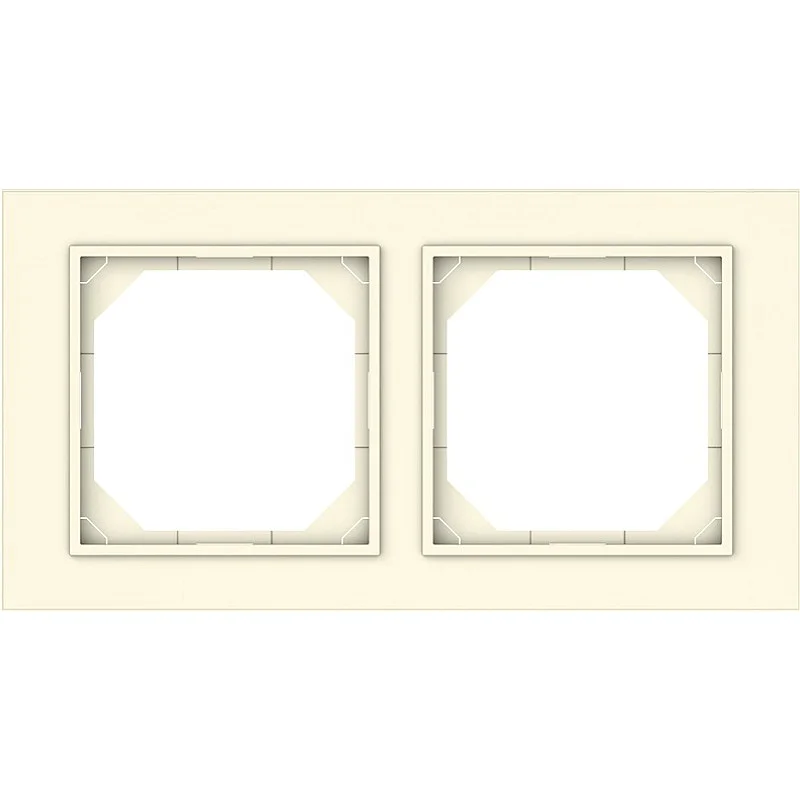 Dvivietis rėmelis VILMA QR1000. dramblio kaulo spalvos