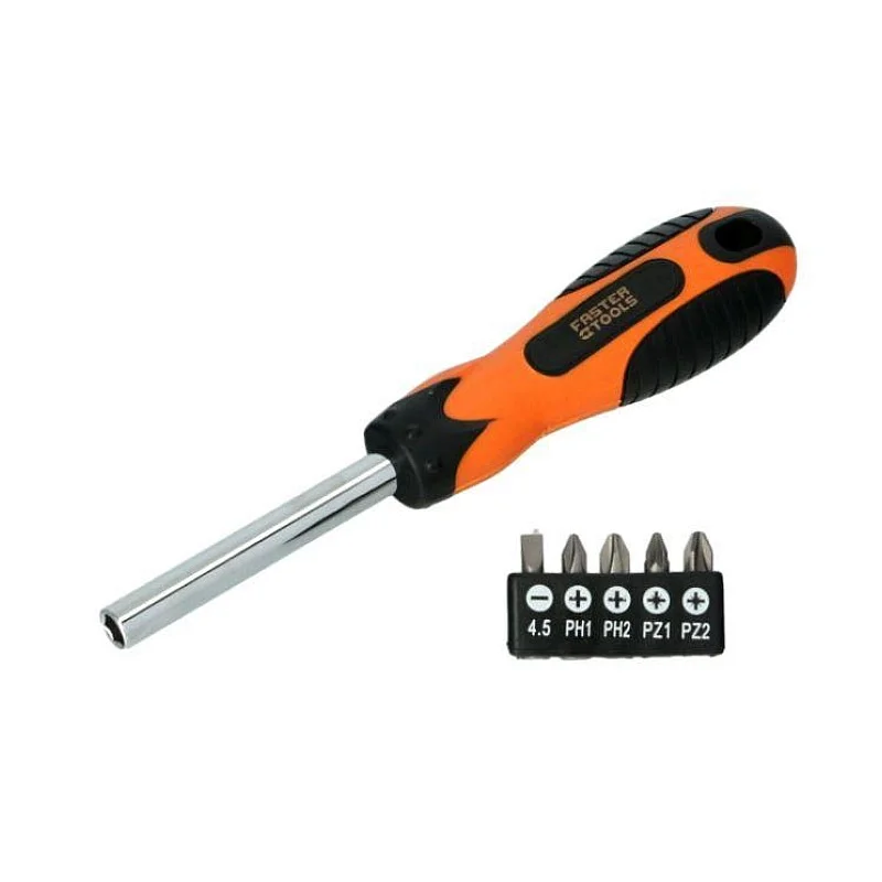 FASTER TOOLS SCREWDRIVER-6 IN 1 SET
