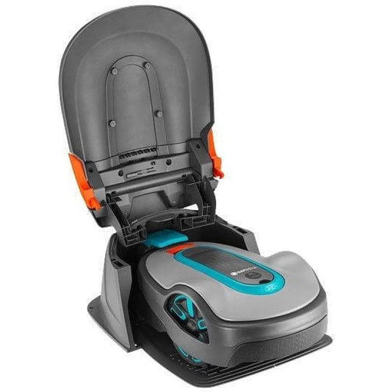 Garāža zāliena robotiem Gardena 15020-20. pelēka Garāža zāliena robotiem Gardena 15020-20. pelēka