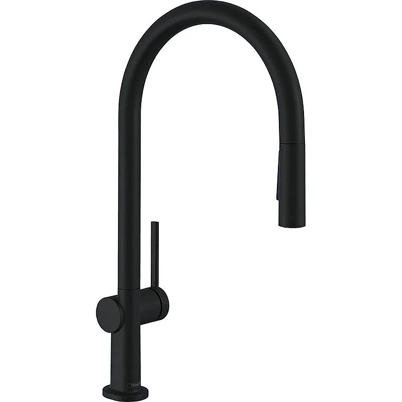 Virtuvinis maišytuvas Hansgrohe Talis M54 72800670. juodas
