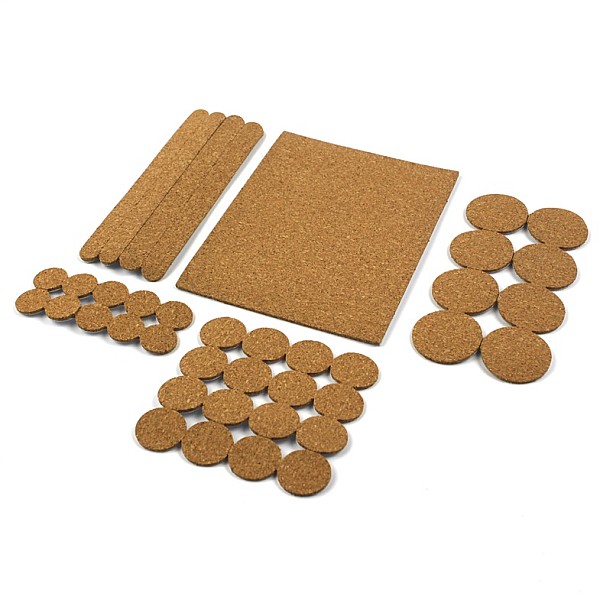 CORK FURNITURE PADS MIX. 38 PCS.HAUSHALT