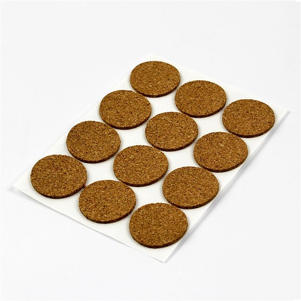 CORK FURNITURE PADS 12. D28 MM.HAUSHALT