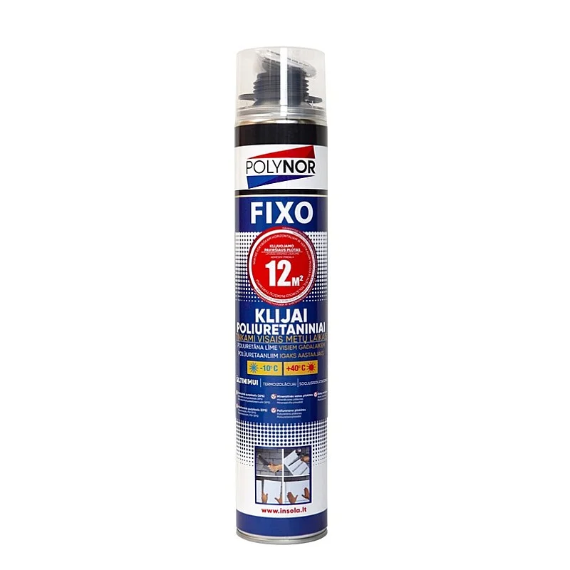 POLIURETĀNA LĪME POLYNOR FIXO 850ML POLIURETĀNA LĪME POLYNOR FIXO 850ML