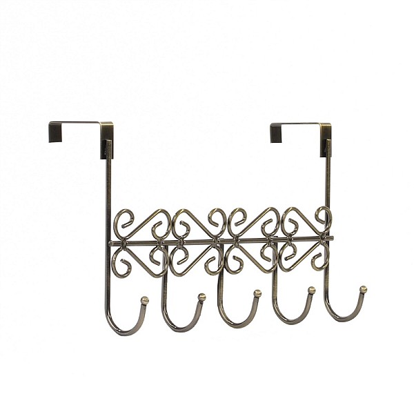 HANGER 5 HOOKS 252X84.5X146ANTIQUE BRASS