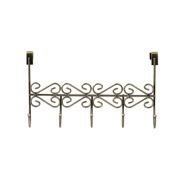 HANGER 5 HOOKS 252X84.5X146ANTIQUE BRASS