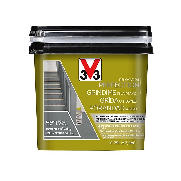 PAINT FLOOR PERF DARK GREY 0.75L