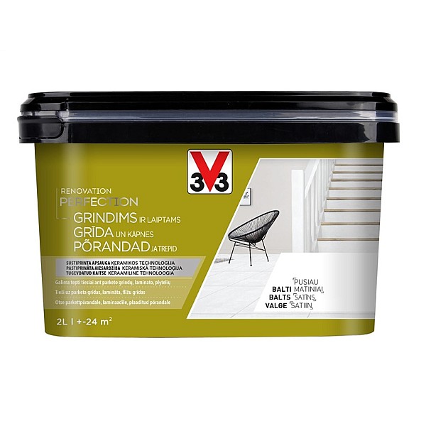 PAINT FLOOR PERF WHITE 2L